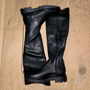 Steve Madden Black over the knee boots